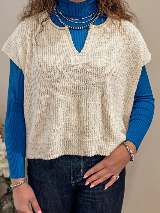 The Elva Ivory Pullover